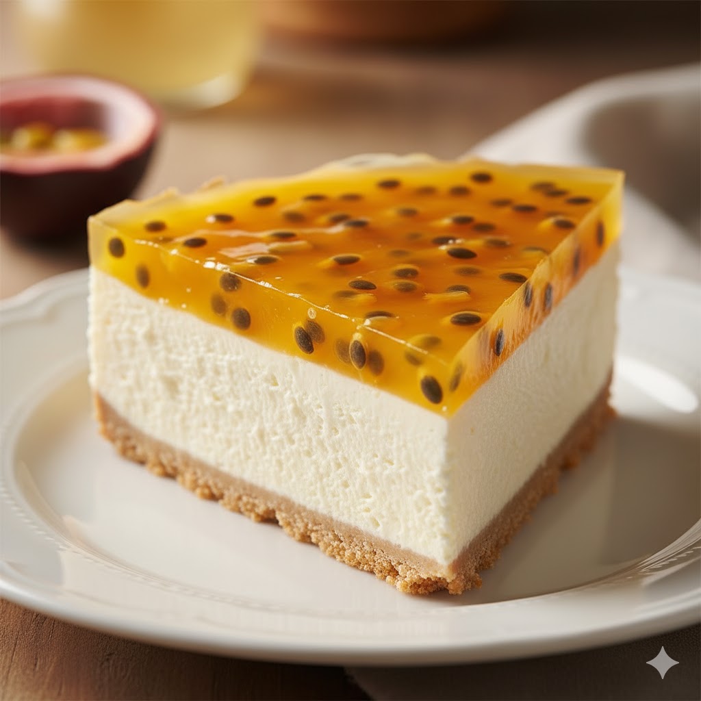 Cheesecake de Maracuyá